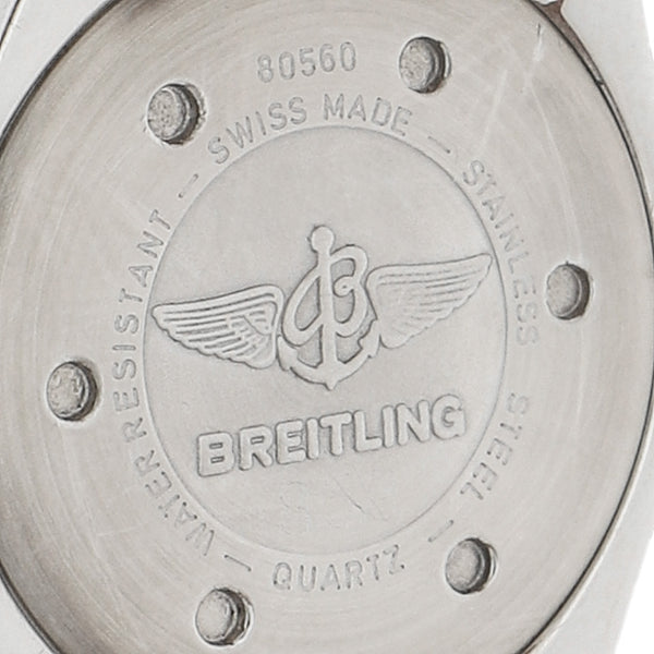 Reloj Breitling para dama modelo Callistino bisel en oro amarillo 18 kilates.