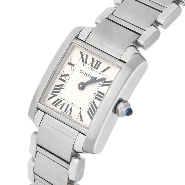 Reloj Cartier para dama modelo Tank Française.