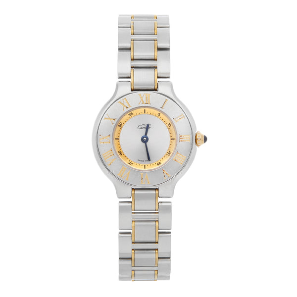 Reloj Cartier para dama modelo Must de Cartier 21.