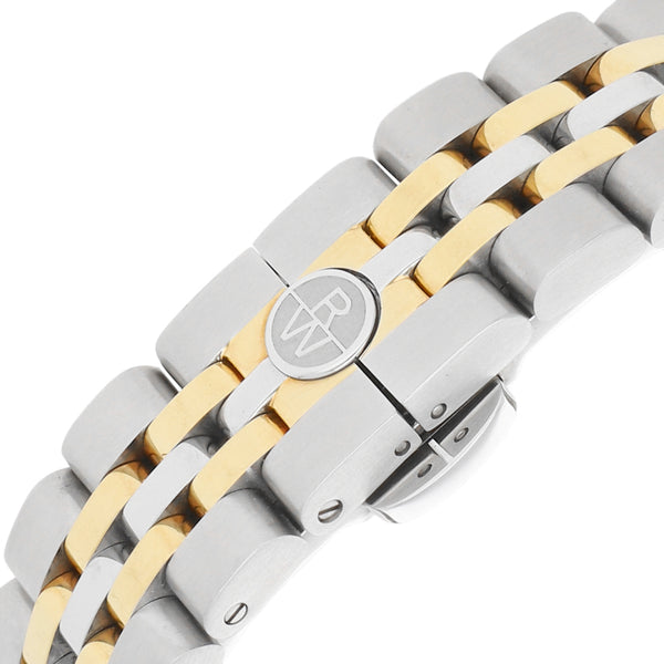 Reloj Raymond Weil para dama en acero chapa.