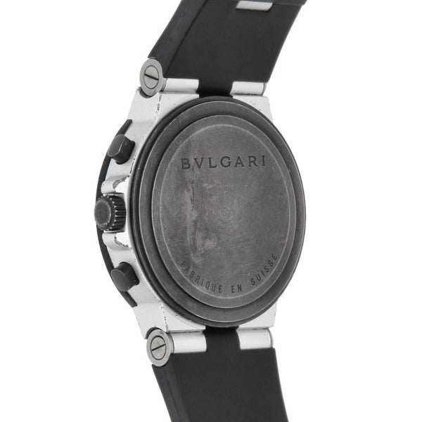 Reloj Bulgari para dama/unisex modelo Diagono Aluminium.