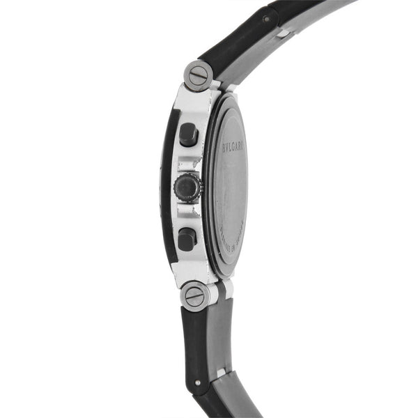 Reloj Bulgari para dama/unisex modelo Diagono Aluminium.