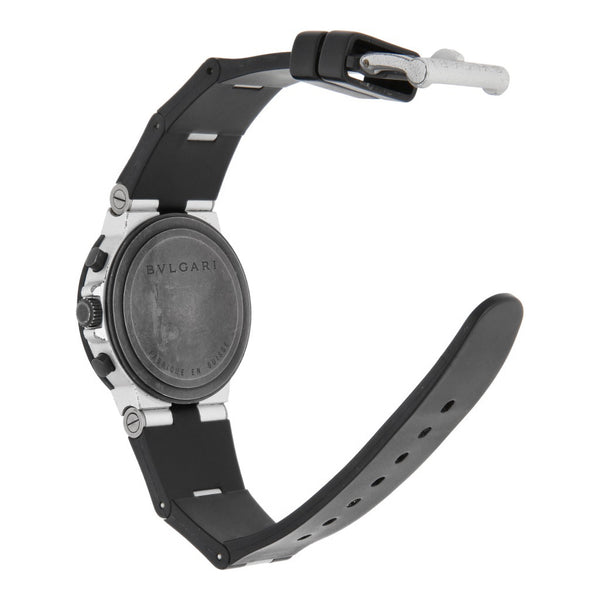 Reloj Bulgari para dama/unisex modelo Diagono Aluminium.