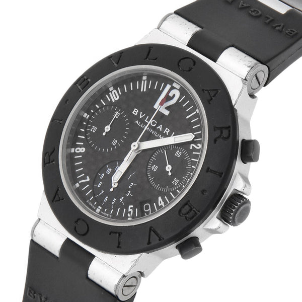 Reloj Bulgari para dama/unisex modelo Diagono Aluminium.