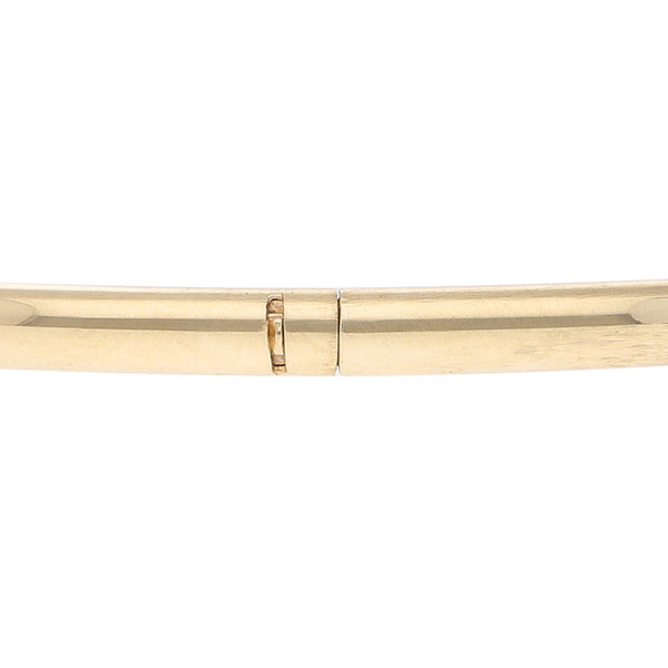 Pulsera de arillo en oro amarillo 14 kilates.