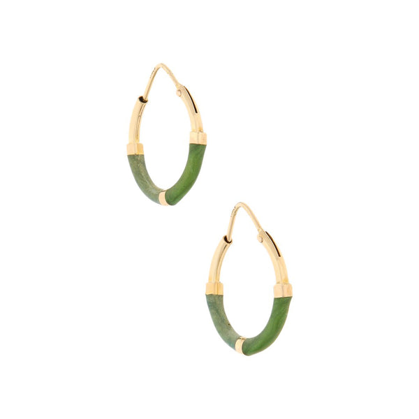 Arracadas diseño especial con esmalte en oro amarillo 14 kilates.