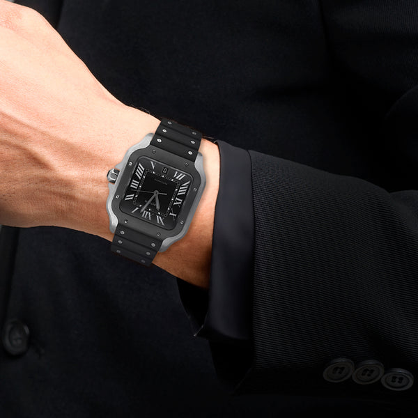Reloj Cartier para caballero modelo Santos.