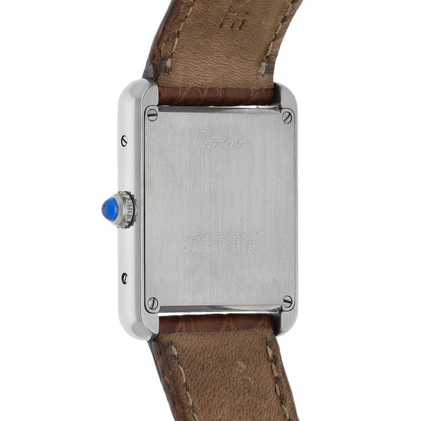 Reloj Cartier para dama modelo Tank Solo.