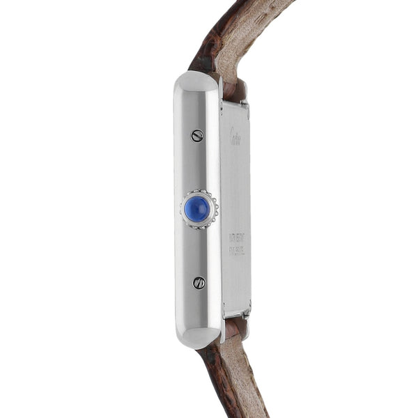 Reloj Cartier para dama modelo Tank Solo.