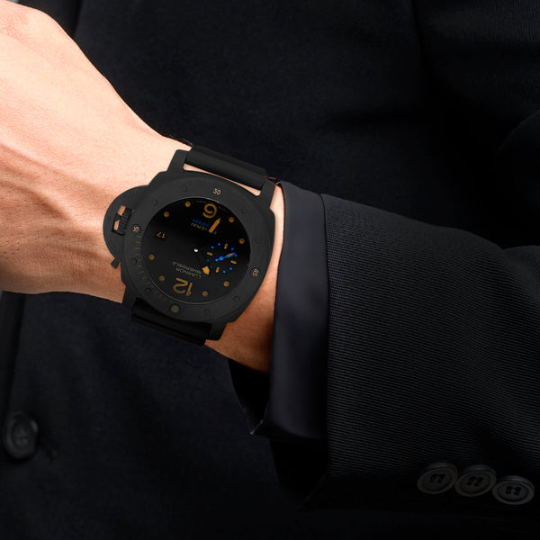 Reloj Panerai para caballero modelo Luminor Submersible.