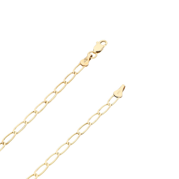 Collar eslabón encontrado en oro amarillo 14 kilates.