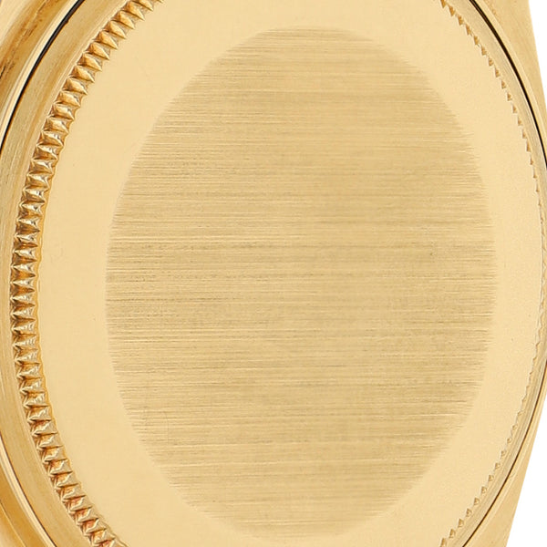 Reloj Rolex para caballero modelo Oyster Perpetual DateJust en oro amarillo 18 kilates.