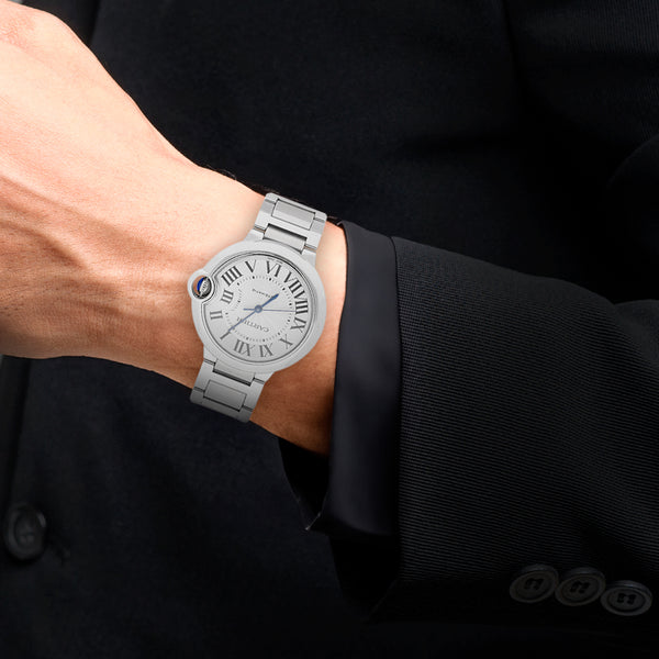 Reloj Cartier para caballero modelo Ballon Bleu.