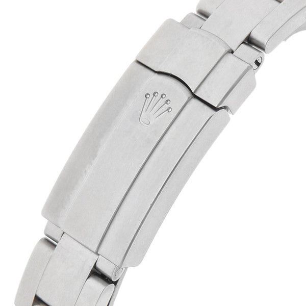 Reloj Rolex para dama modelo DateJust bisel en oro blanco 14 kilates.