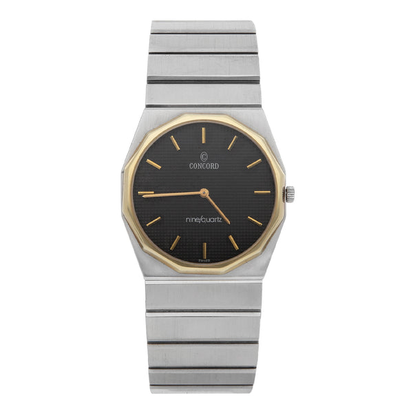 Reloj Concord para caballero modelo Mariner SG bisel en oro amarillo 18 kilates.