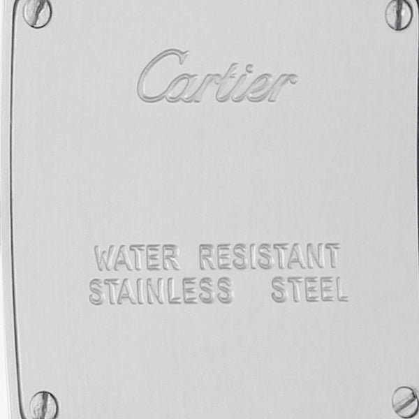 Reloj Cartier para dama modelo Tank Française vistas en oro amarillo 18 kilates.