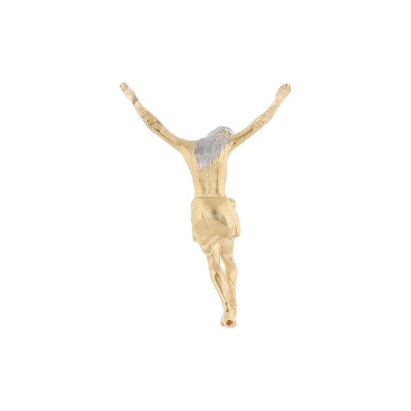 Cristo diseño especial en oro amarillo 14 kilates.