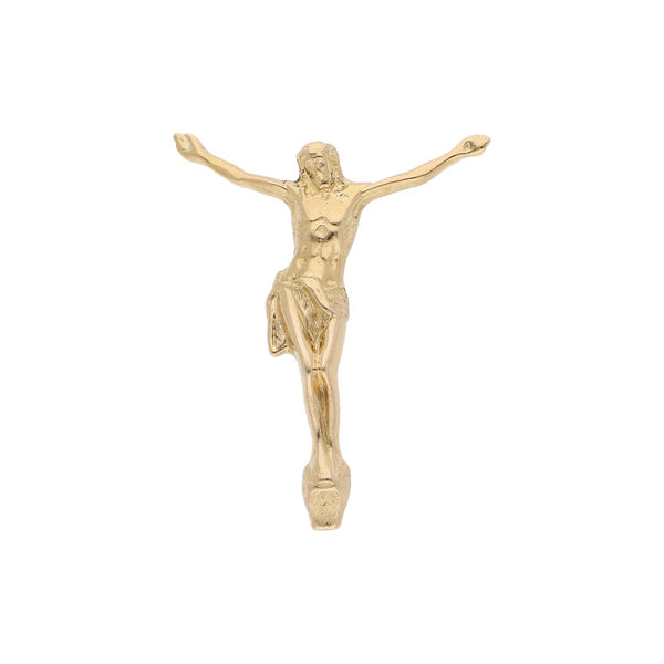 Cristo diseño especial en oro amarillo 14 kilates.