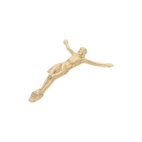 Cristo diseño especial en oro amarillo 14 kilates.
