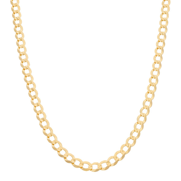 Collar eslabón encontrado en oro amarillo 14 kilates.