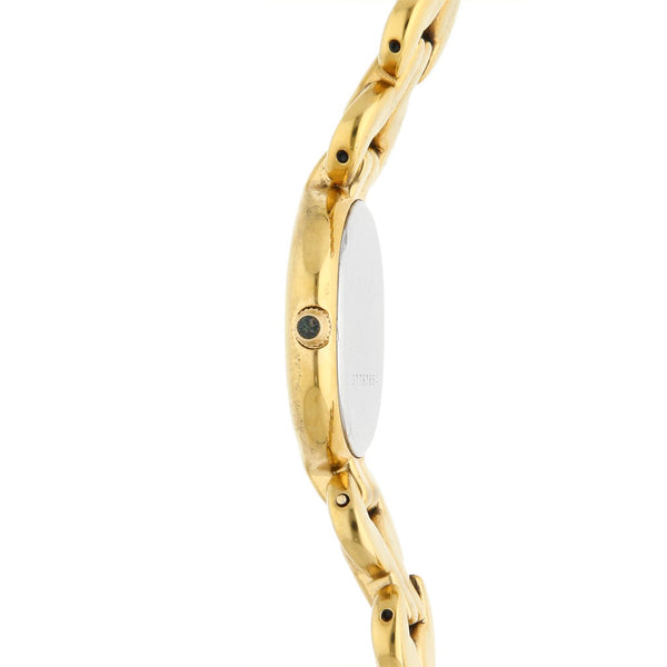 Reloj Longines para dama en acero chapa.
