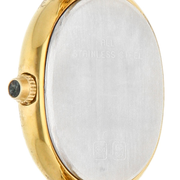 Reloj Longines para dama en acero chapa.