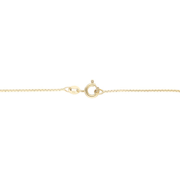 Pulsera eslabón combinado con colgantes con sintéticos motivo delfín en oro dos tonos 14 kilates.