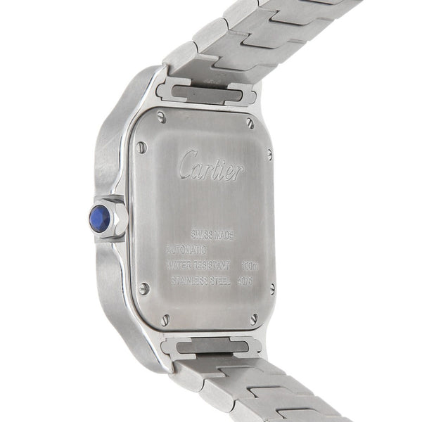 Reloj Cartier para caballero/unisex Modelo Santos vistas en oro amarillo 18 kilates.