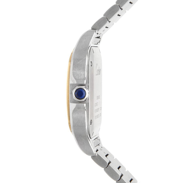 Reloj Cartier para caballero/unisex Modelo Santos vistas en oro amarillo 18 kilates.