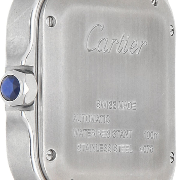 Reloj Cartier para caballero/unisex Modelo Santos vistas en oro amarillo 18 kilates.