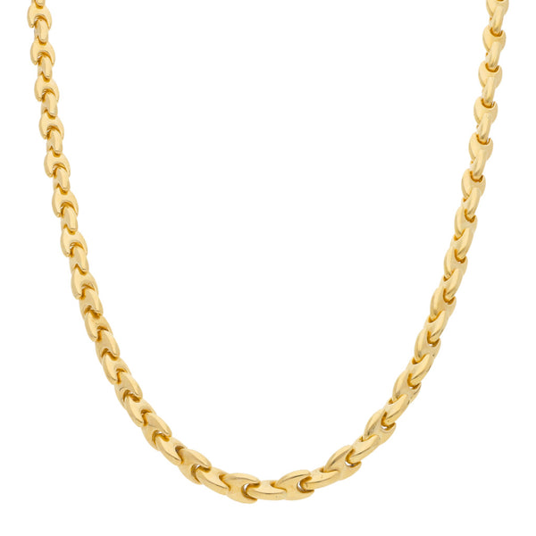 Collar eslabón articulado en oro amarillo 18 kilates.