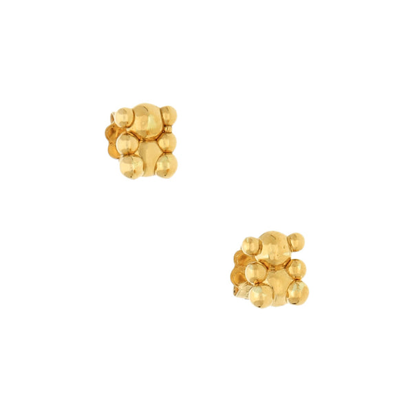 Broqueles diseño especial firma Tous motivo osos en oro amarillo 18 kilates.