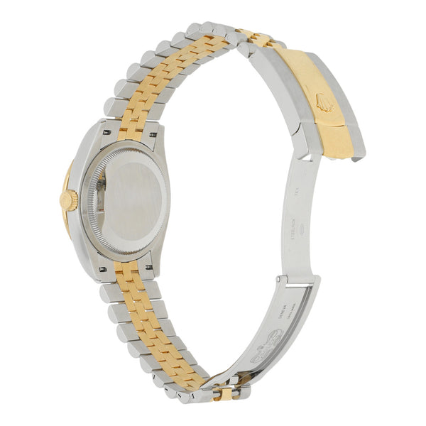 Reloj Rolex para caballero modelo Oyster Perpetual DateJust vistas oro amarillo 18 kilates.