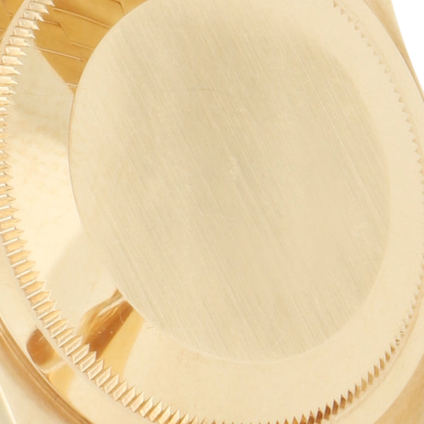 Reloj Rolex para caballero modelo Oyster Perpetual Day-Date en oro amarillo 18 kilates.