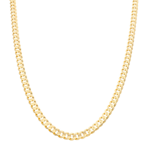 Collar eslabón encontrado en oro amarillo 14 kilates.