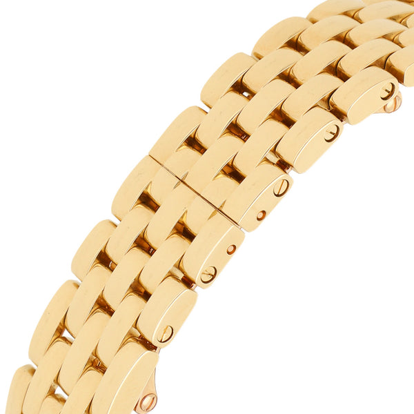 Reloj Cartier para dama modelo Phantére en oro amarillo 18 kilates.