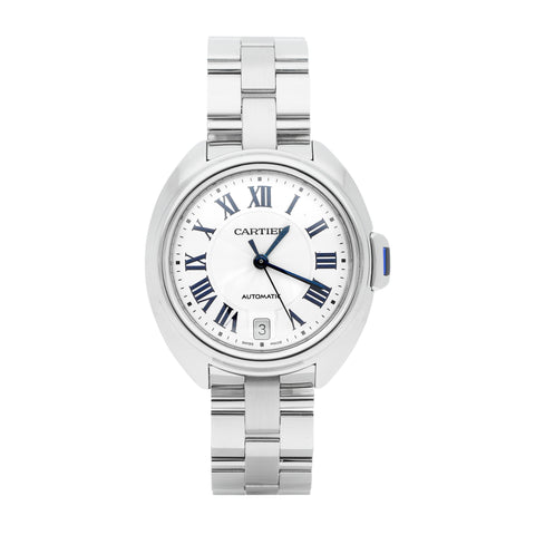 Reloj Cartier para dama modelo Clé de Cartier.