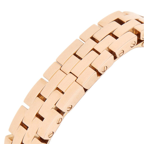 Reloj Cartier para dama modelo Delices en oro rosa 18 kilates.