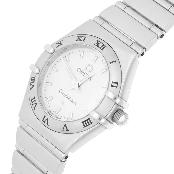 Reloj Omega para Dama modelo Constellation vistas oro amarillo 18 kilates.