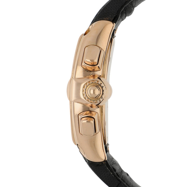 Reloj Cartier para caballero modelo Roadster en oro rosa 18 kilates.