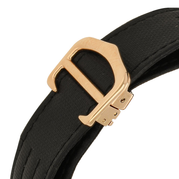 Reloj Cartier para caballero modelo Roadster en oro rosa 18 kilates.