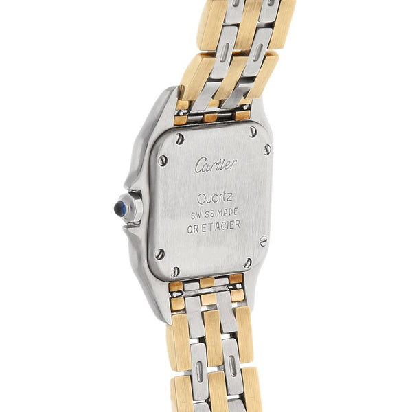 Reloj Cartier para dama modelo Panthère vistas en oro amarillo 18 kilates.
