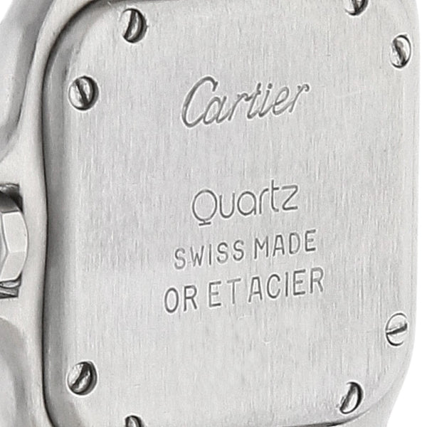 Reloj Cartier para dama modelo Panthère vistas en oro amarillo 18 kilates.