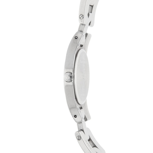Reloj Baume & Mercier para dama en acero inoxidable.