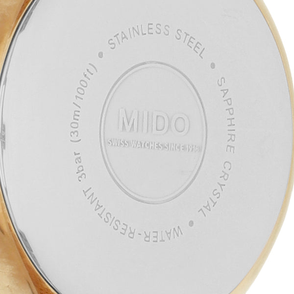 Reloj Mido para Caballero modelo Dorada.
