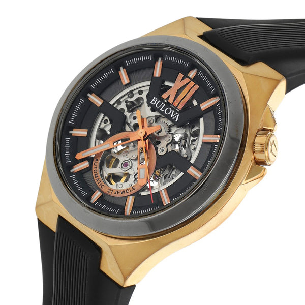 Reloj Bulova para caballero modelo Crystal.