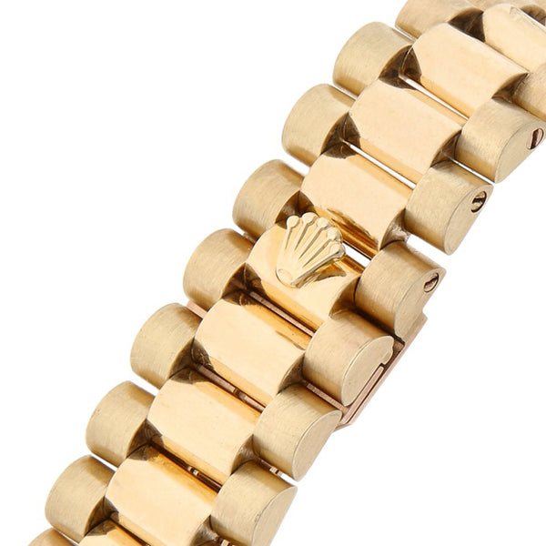 Reloj Rolex para caballero modelo Oyster Perpetual DateJust en oro dos tonos 18 kilates.