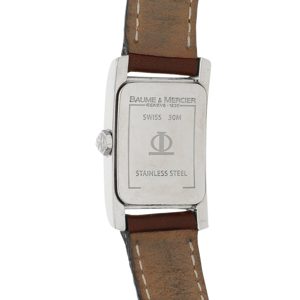 Reloj Baume Mercier para dama modelo Hampton.