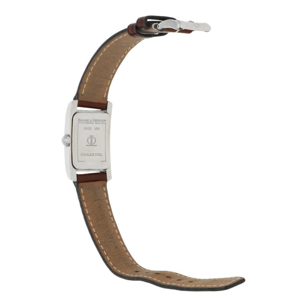 Reloj Baume Mercier para dama modelo Hampton.