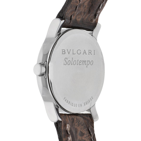 Reloj para caballero marca Bvlgari modelo Solotempo.